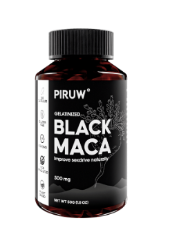Maca Negra Gelatinizada 100 Cap Piruw