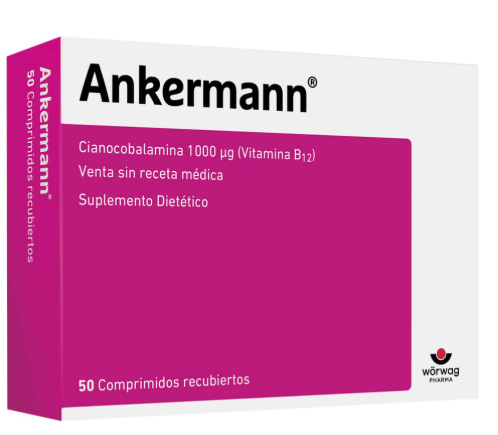 B12 Ankermann 1000µg Comprimido recubierto