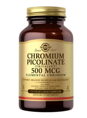 Chromium Picolinate 500 Mcg Solgar